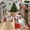 white, variant on Christmas Kitchen Mats Set of 2, 17x30 + 17x47 Inch Xmas Kitchen Rugs, Poinsettia & Merry Christmas Design, Non - Slip Floor Mats for Kitchen, Dining Area Christmas Decor