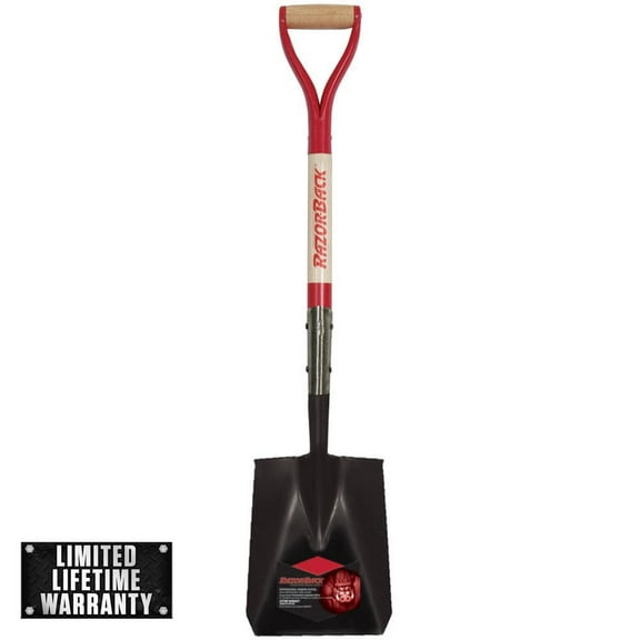 30 in. Wood D-Handle Transfer Shovel