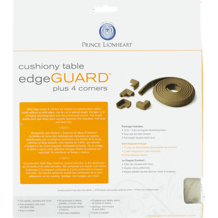 Prince Lionheart Edge and Corner Guard Cushions, Color Neutral, Ages 0+