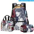 thumbnail image 1 of Music Lovers Backpack, Large Capacity School Bag Boy And Girl School Bag Three Piece SetSinKeeU, 1 of 4