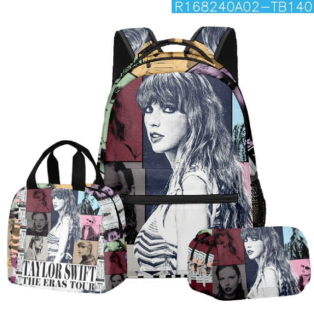 Music Lovers Backpack, Large Capacity School Bag Boy And Girl School Bag Three Piece SetSinKeeU