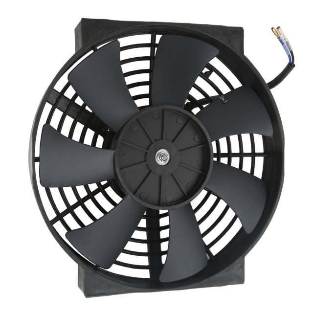 Ventiladores de refrigeración del radiador eléctrico ventilador de refrigeración del radiador del condensador de poco ruido de 12V 10 pulgadas para el coche ANGGREK Otros
