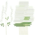 thumbnail image 1 of KAKOWELY 12 piezas de flores artificiales de glicina falsa, guirnalda colgante de violeta, adorno para decoración de pared de jardín, 1 of 4