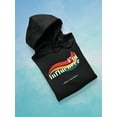 thumbnail image 3 of I'm Influencer Banner Hoodie Women -Image by Shutterstock, Female Large, 3 of 4