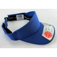 thumbnail image 6 of Lids Sun Visor - 110 Mini Pique Adjustable Adult Comfort Flex-Fit Visor Cap Blue, 6 of 6