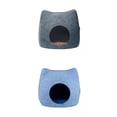thumbnail image 1 of 2 Uds., Casa de Gato de Fieltro Lavable Extraíble, , Juguete para Jugar, , , Interior, 1 of 9