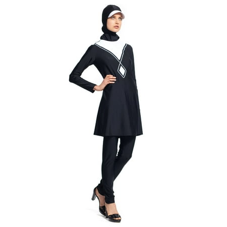 Modest Sea Lauren 3-Piece Swimsuit Burkini Set