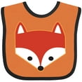 thumbnail image 3 of Inktastic Fox Woodland Animals Boys or Girls Baby Bib, 3 of 4