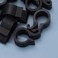 thumbnail image 2 of WORGEOUS 50Pcs Garden PE Pipe Hook Connection Clips de fijación de riego de sujetador de tubo de goteo Hebillas de apriete de manguera (gancho de 20 tubos, negro), 2 of 7
