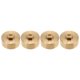 thumbnail image 4 of Accesorio de coche RC 4PCS 6MM Juego de buje de rueda ancho Juego de buje de rueda de latón Contrapesos Eje de rueda delantera trasera Junta del eje de transmisión para 1/24 Axial SCX24 AXI90081 AXI00 Meterk Accesorio de coche RC, 4 of 7