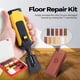 thumbnail image 1 of Kit de reparación de suelos laminados con cera y plancha | Reparación de arañazos en encimeras, muebles y armarios | 11 bloques de cera de colores y herramientas para bricolaje en casa, oficina y, 1 of 9