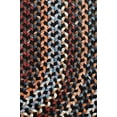 thumbnail image 2 of Black Rug Braided Textured Design 4ft. X 4ft. Casual Reversible Thick Wool Carpet, 2 of 2