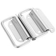 thumbnail image 6 of DINHEAROM Handles For Boxes Silver Modern For Toolboxes 2Pcs 3.0In X 2.4In X 0.4In, 6 of 8