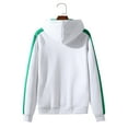 thumbnail image 4 of WREESH Men Pullover Raglan Long Sleeve Color Block Sweatshirt Casual Hooded Sweater Hoodie, 4 of 4