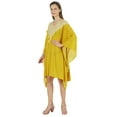 thumbnail image 3 of Moomaya Womens Summer Beachwear&nbsp;Party&nbsp;Kimono&nbsp;Kaftan&nbsp;Printed&nbsp;Caftan Gown Maxi Dress, 3 of 7