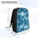 thumbnail image 4 of Balery Blue Tie Dye Mochila - Mochila Estilosa y Duradera para Laptop de 15 Pulgadas con Tela Oxford Impermeable, 4 of 8