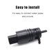 thumbnail image 4 of Bomba De Limpiaparabrisas Bomba De Limpieza De Parabrisas Limpiador De Ventanas De Automóvil Reemplazo Compatible Para Bmw 1 Serie 3 Serie 5 Serie Oe 67128362154 Speravity VI002905-00, 4 of 6