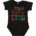 thumbnail image 3 of Inktastic My Grammy and Grampy Love Me Boys or Girls Baby Bodysuit, 3 of 5