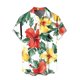 thumbnail image 3 of Ceisia Men's Short Sleeve Shirt Vacation Style Straight Fit Tropical Print Turn-Down Collar Casual Spring Summer Shirt Gift, 3 of 4