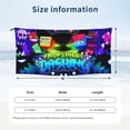 thumbnail image 7 of Geometry Dash Microfiber Beach Towel, 27.5"x55" Oversized Sand Free Travel Towels Quick Dry Swimming Towel, Lightweight Camping Towel Super Absorbent Pool Towel for Vacation Essentials Gift, 7 of 7