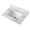 White Marble + American Traditional + Sintered Stone + Sintered Stone#440, variant on 22 Inch Sidesplash for Bathroom Vanity Top, 4 Height Backsplash, Carrara White Sintered Stone Vanity Sidesplash for Small Bathroom