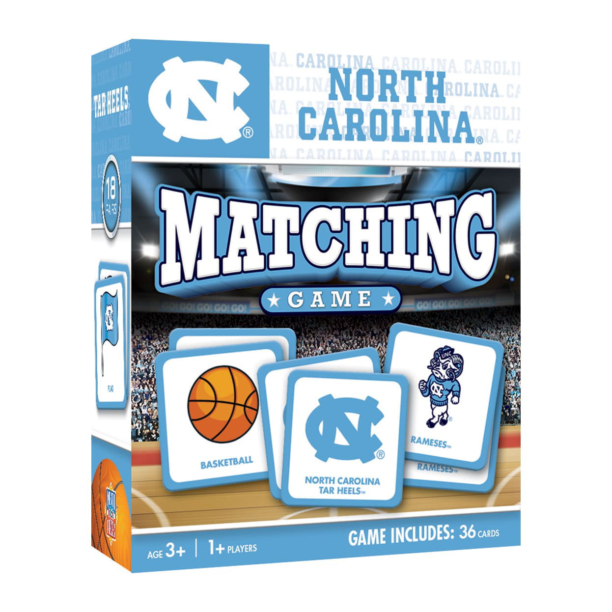MasterPieces NCAA Matching Game For Ages 3+