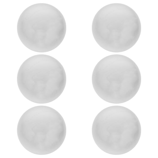 6 Pcs Mini Boule Réfléchissante en Acier Inoxydable Boule Ronde Creuse Légère Miroir de Jardin Boule Ronde Creuse