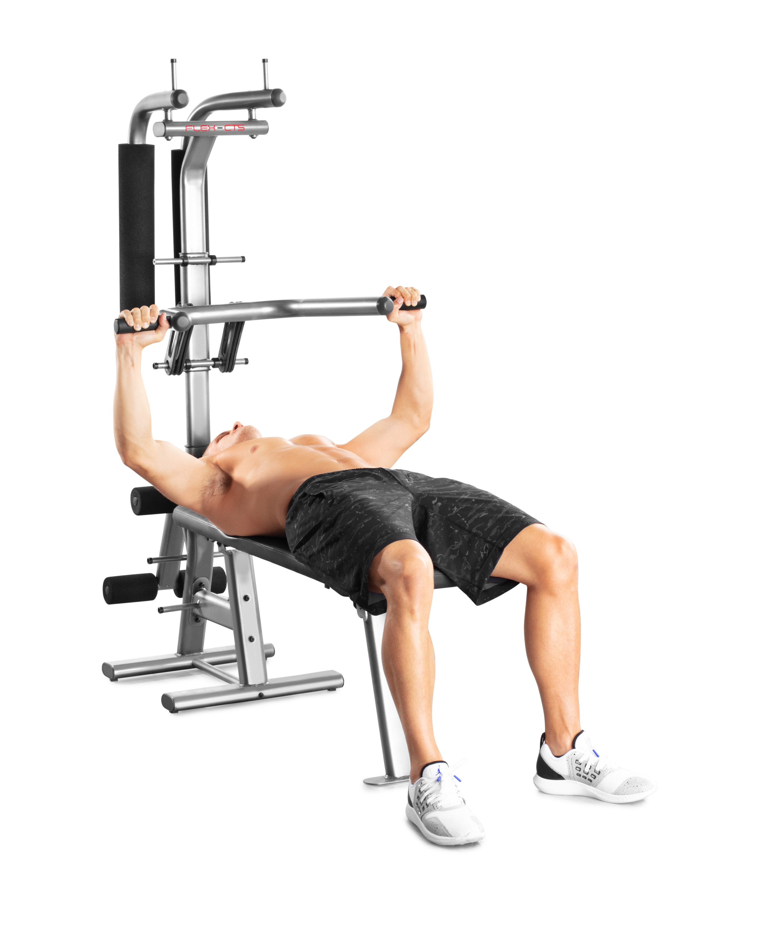 Weider Flex CTS Home Gym System with 14 Resistance Bands and Professionally-Designed Excercise Chart - image 9 of 11