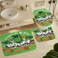 thumbnail image 6 of Minecraft Power 4 Pcs Shower Curtain Sets Non-Slip Rugs Bath Mat Toilet Cover U Shaped Mat for Bathroom Decor Bathroom Set 72" X 72", 6 of 8