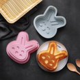 thumbnail image 2 of 4 piezas de molde de silicona para pastel de conejito de Pascua, molde para pastel, horno, utensilios para hornear, herramientas de Halloween, 2 of 5