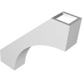 thumbnail image 5 of Ekena Millwork 3"W x 14"D x 14"H Westlake Architectural Grade PVC Knee Brace, 5 of 6