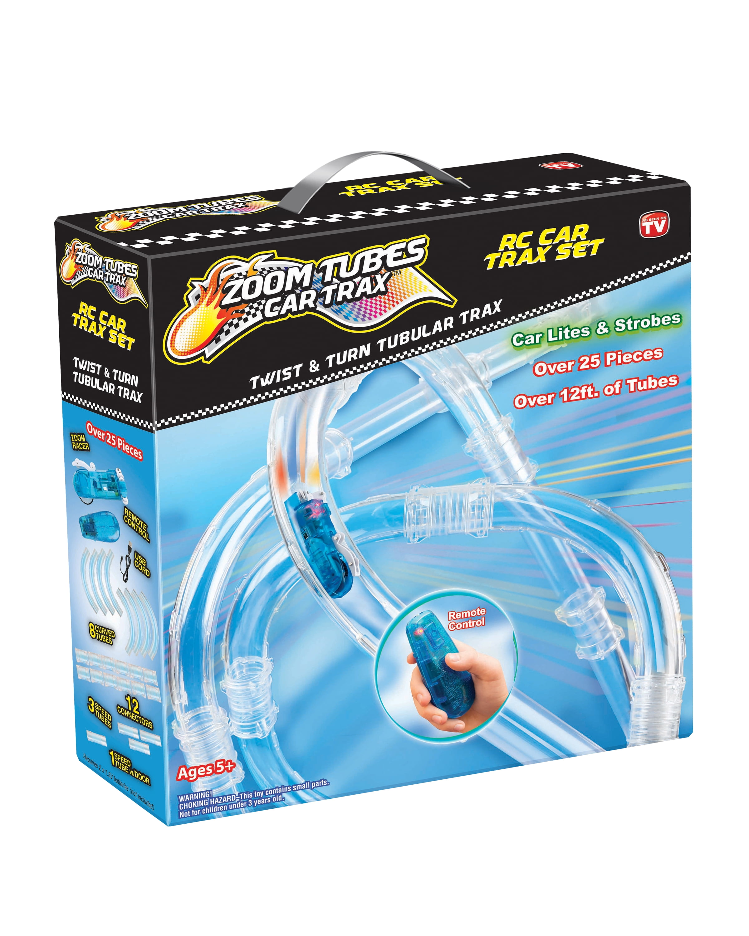 ZOOM TUBES Race Track 25 Piece Racing Set as seeing on TV 5+ 