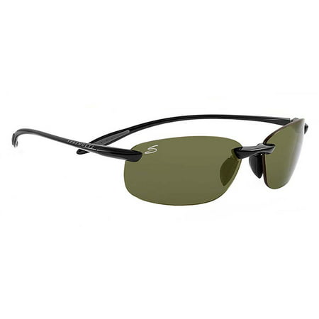 7718 Sunglasses Sport NylonNuvola Shiny Black Polar PhD 555nm