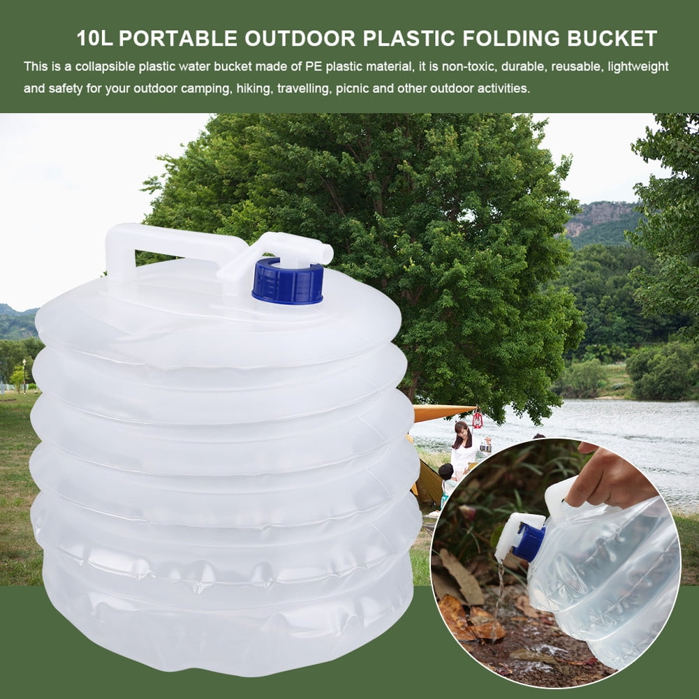 Mgaxyff Portable Outdoor Car Camping Plastic Folding Compressible