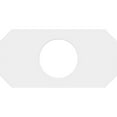 thumbnail image 4 of 12"W x 6"H x 4"ID x 4"C x 1"P Emerald Architectural Grade PVC Contemporary Ceiling Medallion, 4 of 11