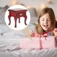 thumbnail image 2 of Miangastore Miniature Wood Bedside Table Mini Night Table Adornment Mini House Furnishing, 2 of 9