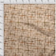thumbnail image 4 of oneOone Cotton Poplin Light Brown Fabric Abstract Craft Projects Decor Fabric Printed By The Yard 56 Inch Wide, 4 of 5