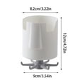 thumbnail image 3 of Ovzne Funny Face Shape Glasses Storage Rack At The Door Desk Dormitory With Storage Rack Rotating Hook Storage On Clearance, 3 of 5