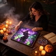 thumbnail image 3 of Halloween Diamond Art Kits for Adults, Spooky and Cute Halloween Theme 5D Diamond Art Painting for Beginners, Full Drill Round Gem Painting, for Home Wall Decor 7.8 x 7.8 inch, 3 of 8