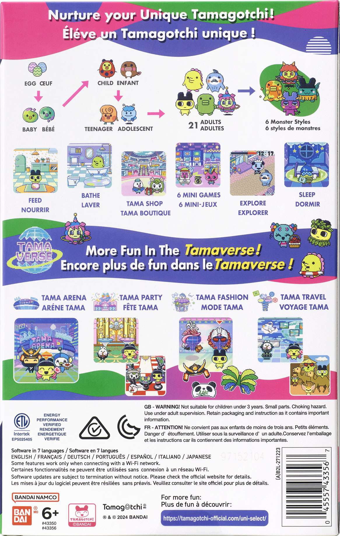 Tamagotchi Uni Monster Carnival Virtual Pet
