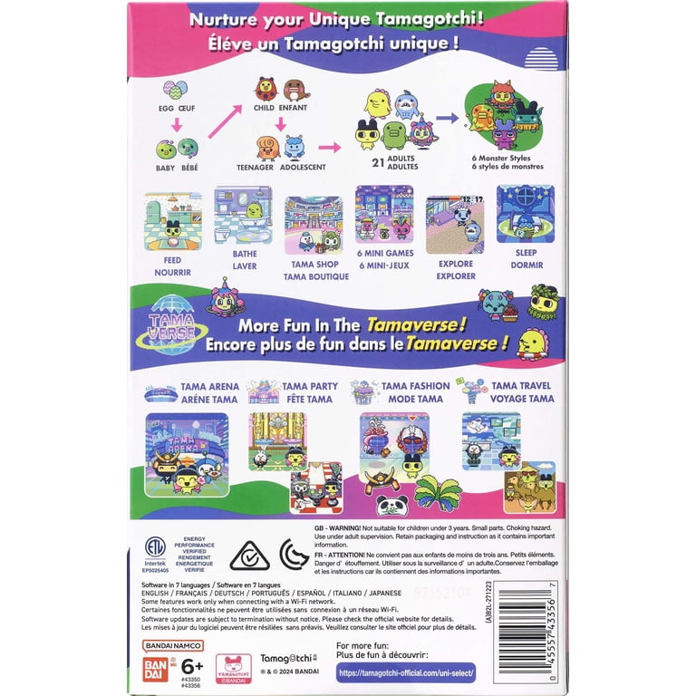 Tamagotchi Uni Monster Carnival Virtual Pet - Walmart.com