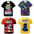 thumbnail image 2 of Friday Night Funkin T-shirts Kids Casual T-shirt Boys and Girls Clothes Tops Summer Fashion Kawaii Tee Shirt Children Clothing13T Gong Bohan LED, 2 of 2