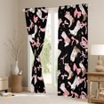 thumbnail image 3 of Feelyou Cute Bowknot Boot Curtains Pack of 2 (42x84 Each) for Girl, Western Cowgirl Princess Curtains Blackout, Fairy Tale Style Bedroom Curtains, Window Curtains Decor, 3 of 6