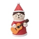 thumbnail image 5 of Adornos navideños de resina, adorno para árbol de Navidad con forma de gato, decoración de belén coleccionable gato guitarra, 5 of 9