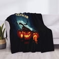 thumbnail image 6 of Halloween Decorations Throw Blanket for Couch, Halloween Witch Hat Pumpkin Halloween Blanket Fuzzy Throw Blanket, Halloween Decor Cuteness Plush Flannel Blanket & Throws, 6 of 7
