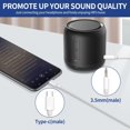 thumbnail image 4 of USB C to 3.5mm Aux Cable 6.6 ft High-Fidelity Audio, 4 of 7