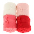 thumbnail image 2 of 4 Pieces Chiffon Silk Ribbon 2"x5 Yards for DIY Crafts Wedding Invitations red, 2 of 8