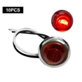 thumbnail image 3 of 10PCS 12V 3 LED Marine Boat Courtesy Light Waterproof 3/4" Round Navigation Lighting For Boat Yacht Warning Light ,High Bright, 3 of 7