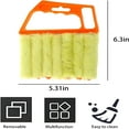 thumbnail image 2 of ACDANC 2026 New 2Pcs Blind Cleaner-Washable Window Blind Cleaner Duster Tool,Hand-Held Blind Duster for Blinds Mini Duster Brush Blind Dust Cleaner Shades Brush Window Air Conditioner Duster Dirt, 2 of 4