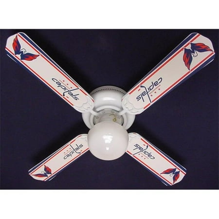 Ceiling Fan Designers 42FAN-NHL-WAS New NHL WASHINGTON CAPITALS Ceiling Fan 42